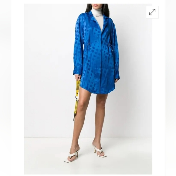 OFF-WHITE by Virgil Blue Dress - Picture 8 of 15